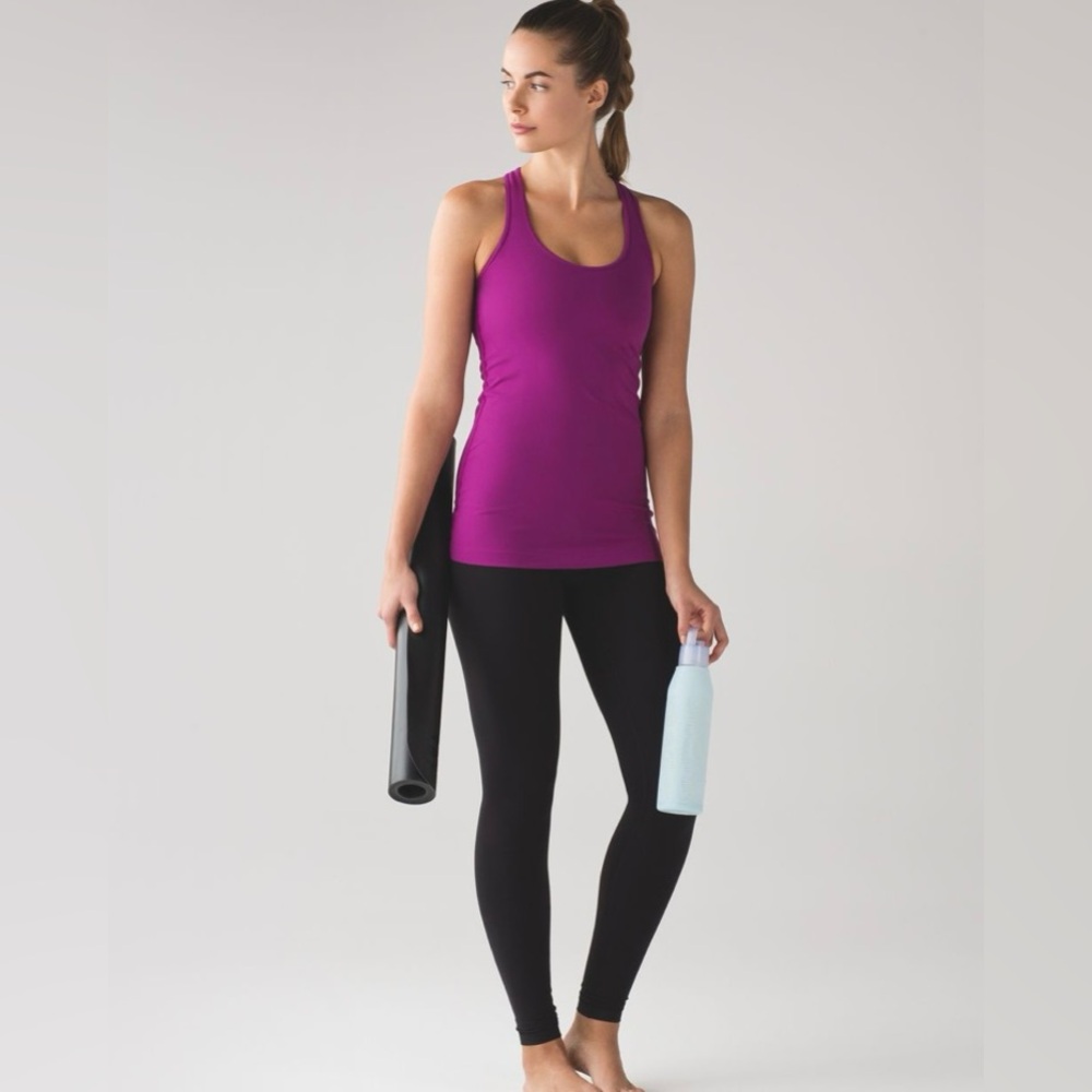 Lululemon Reversible Cool Racerback Color Style W1AGKS  Regal Plum Size 4